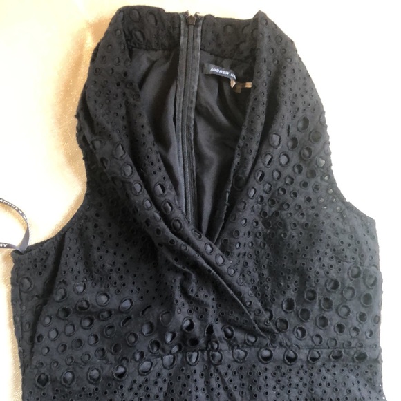 Andrew marc size 6 black knee high dress - Picture 10 of 10